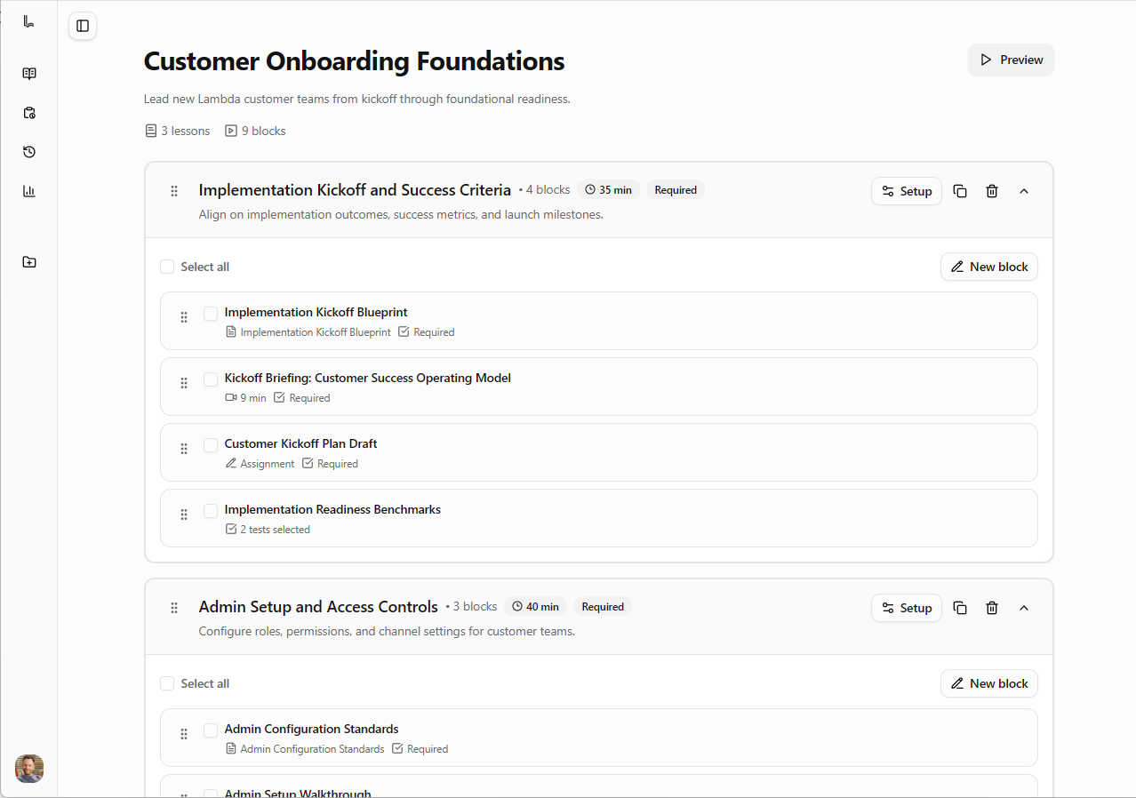 Libra study workflow showing the diagnostic and personalized study setup
